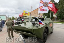 выкса.рф, От «Катюши» до «Тигра»: в Выксе прошел бронепробег «Дорога Мужества»