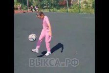 выкса.рф, Юная выксунская футболистка стала первой девушкой в клубе «Послушный мяч 100»